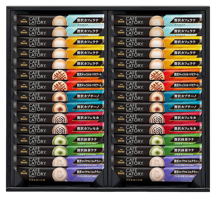 ブレンディ カフェラトリー プレミアム　スティック 7種48本入り×4箱 ギフト AGF AGF贅沢スティックコーヒーギフト カフェラトリー